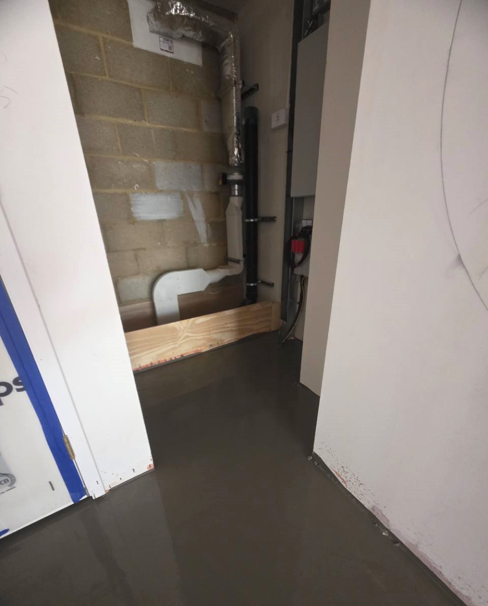 Central London latex floor preparation